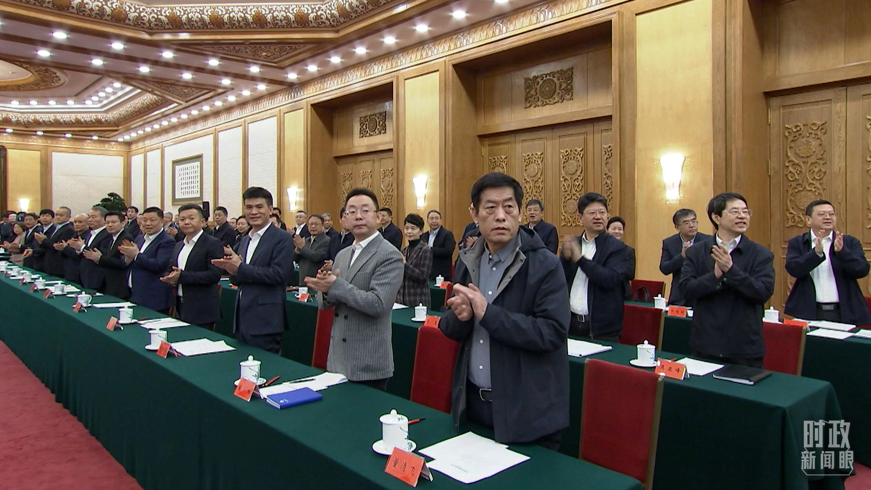 △2月17日，民營企業(yè)座談會現(xiàn)場。