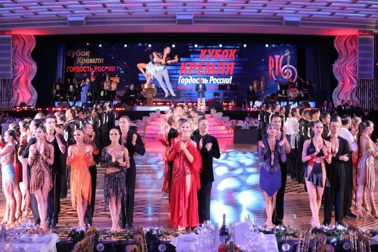 第七屆“克里姆林宮杯”國標(biāo)舞錦標(biāo)賽現(xiàn)場。于子恒攝