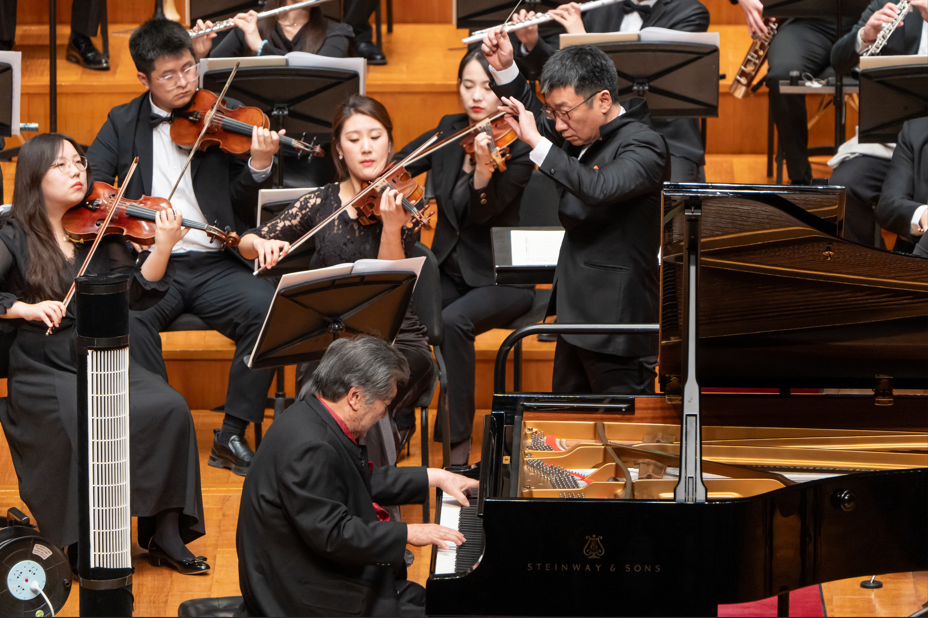 音樂會現(xiàn)場。學(xué)校供圖