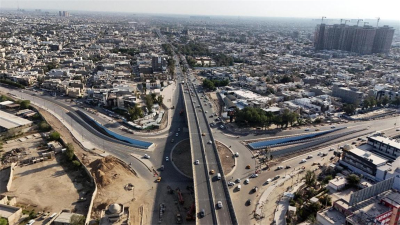 尼蘇爾交通樞紐項(xiàng)目一景。川鐵國際供圖