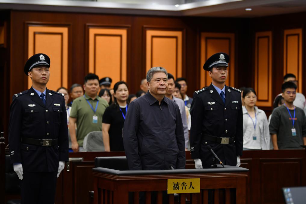 現(xiàn)場圖。(廣西壯族自治區(qū)南寧市中級人民法院供圖)