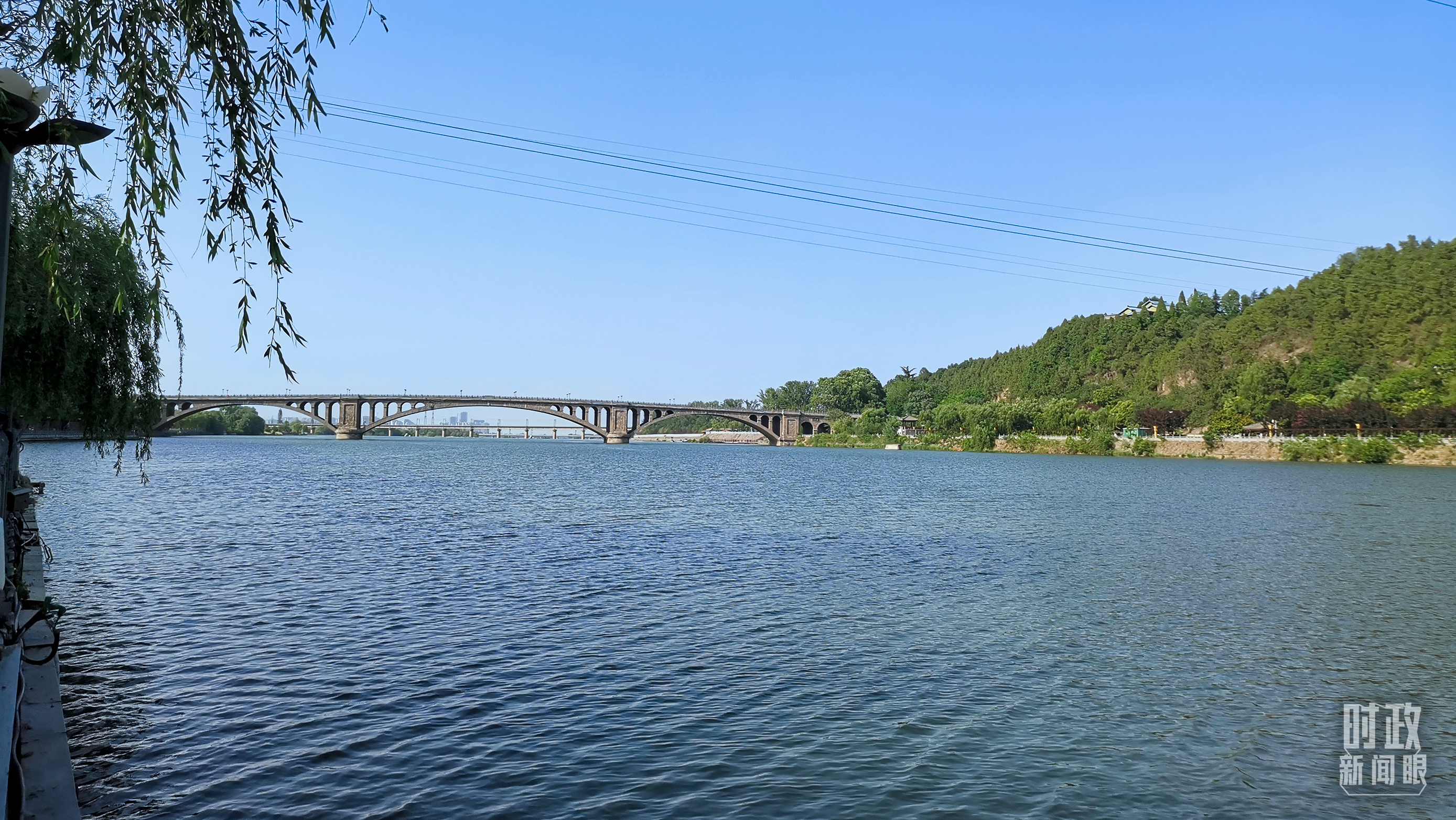 △伊河。（總臺央視記者范一鳴拍攝）